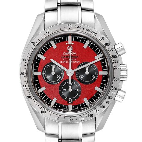 schumacher omega speedmaster red